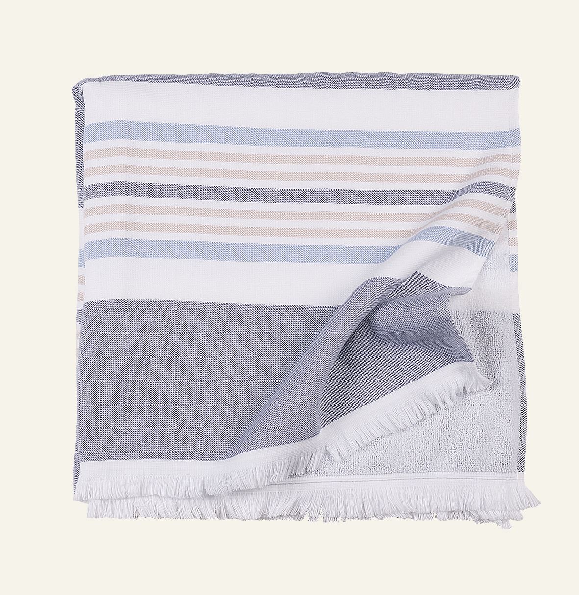 Strandtuch Multi/Blue - 75x150 cm Multi/Blue - 1