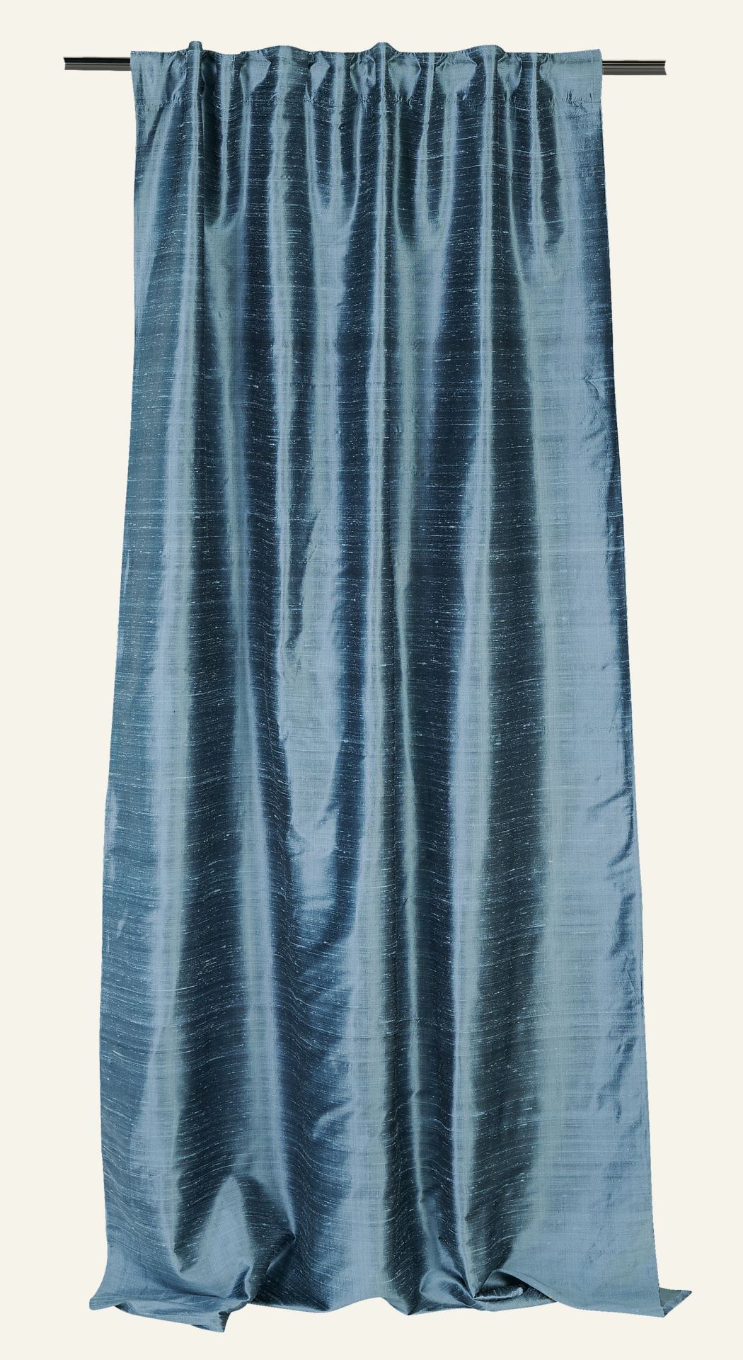 Vorhang Nebelblau - 130x250 cm Nebelblau - 1