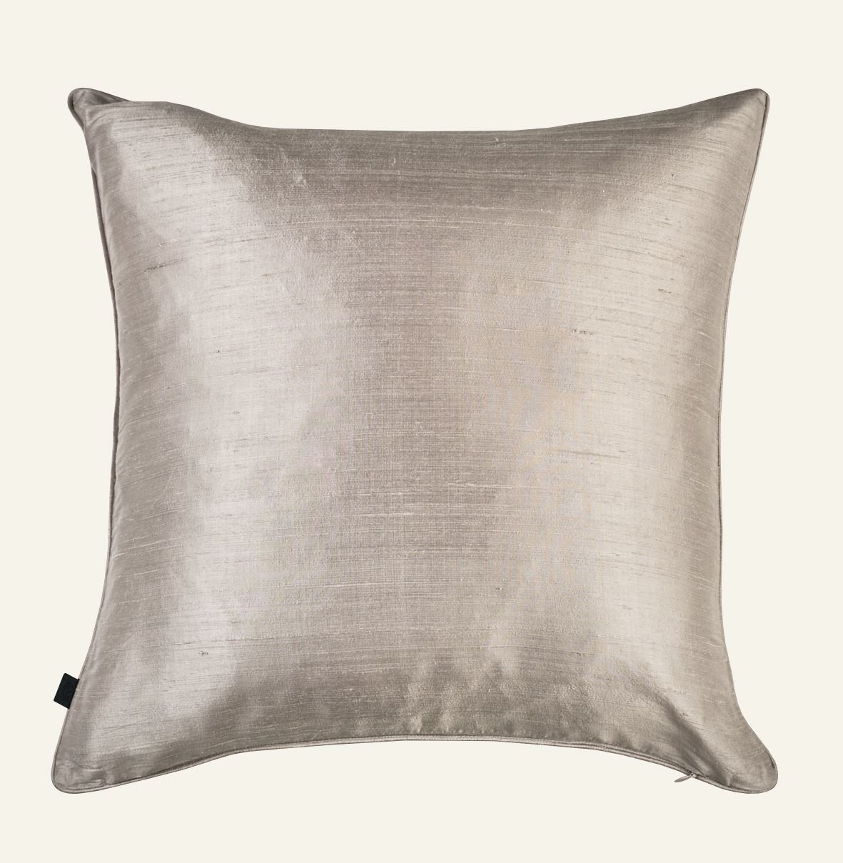 Kissenbezug Taupe - 50x50 cm Taupe - 1