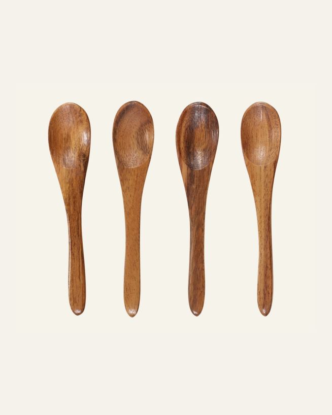 Teelöffel Natur - 2x9 cm Natur - 1