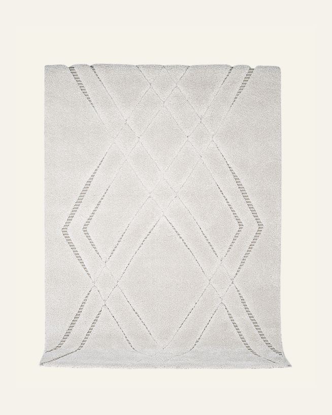 Teppich Offwhite - 160x230 cm Offwhite - 1