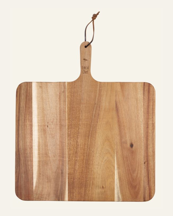 Schneidebrett Natur - 28x23x1,5 cm Natur - 1