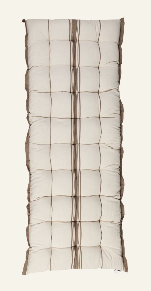 Sitzkissen Braun - 60x140 cm Braun - 1