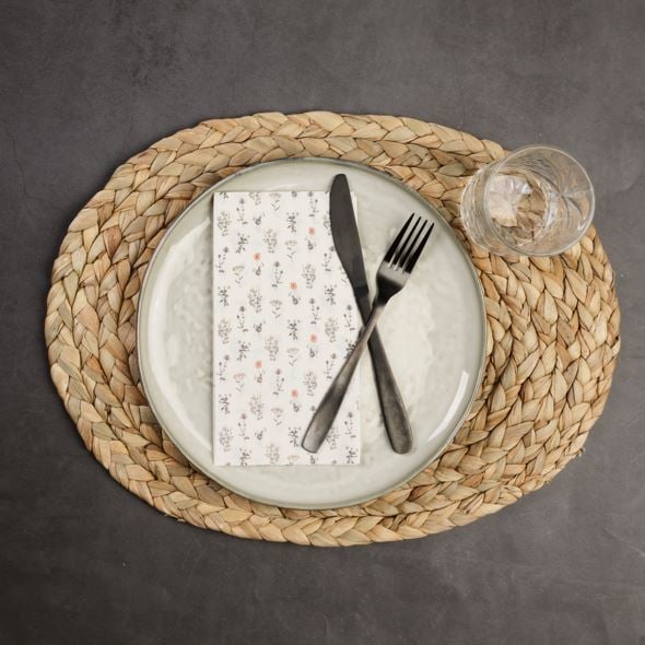 Buffetservietten Rosa - 2