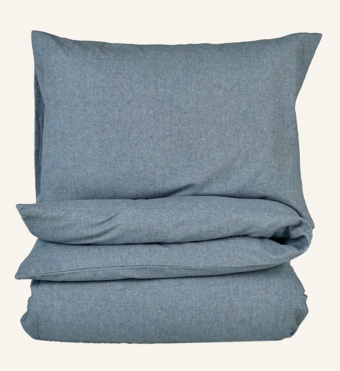 Bettwäsche Grau-blau - 2