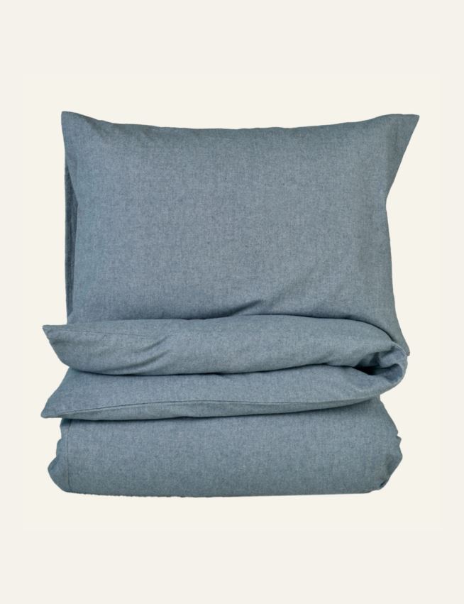Bettwäsche Grau-blau - 2