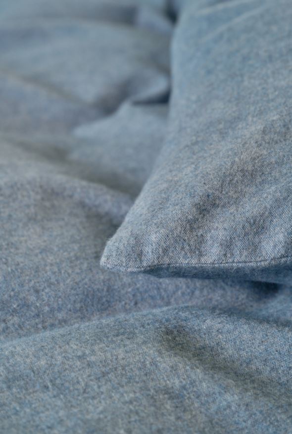 Bettwäsche Grau-blau - 9