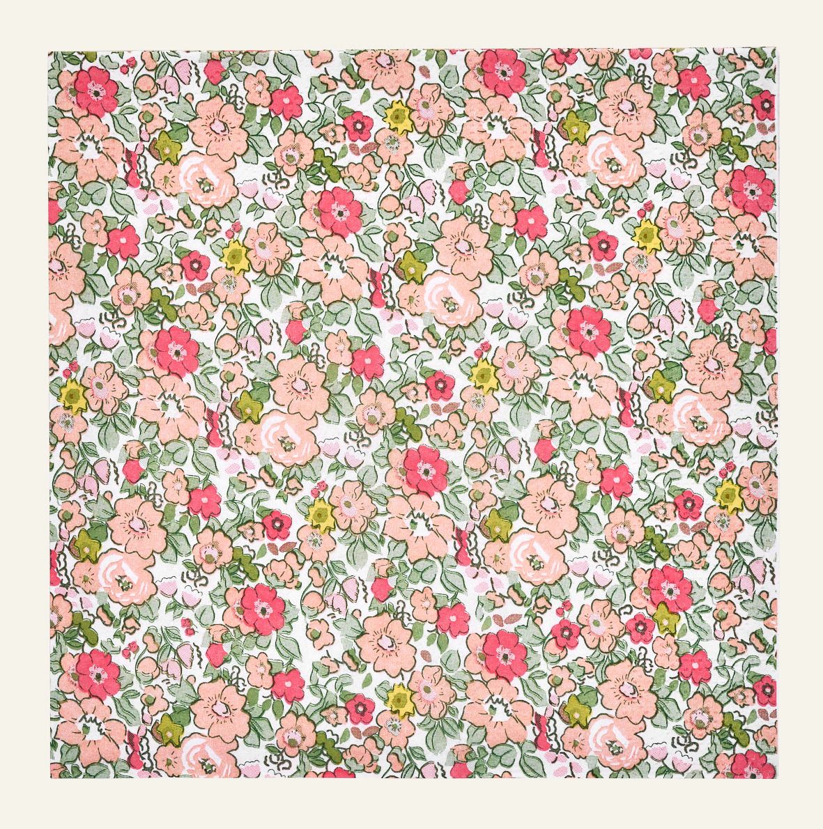 Papierservietten Multi/Pink - 33x33 cm Multi/Pink - 1