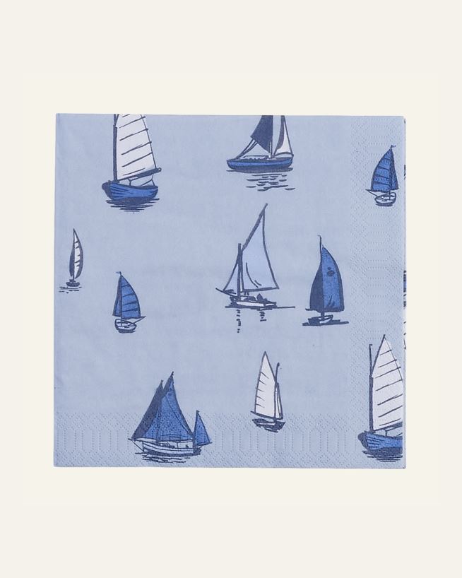 Servietten Hellblau - 40x40 cm Hellblau - 1