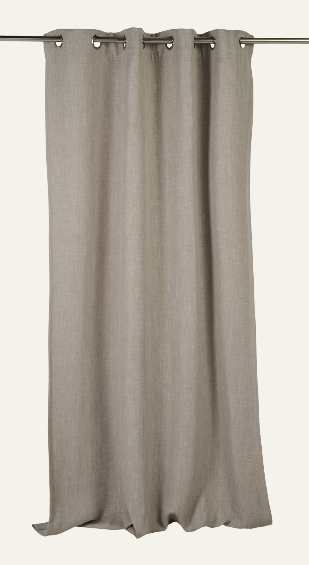Blickdichter Vorhang (lichtfilternd) Beige - 3