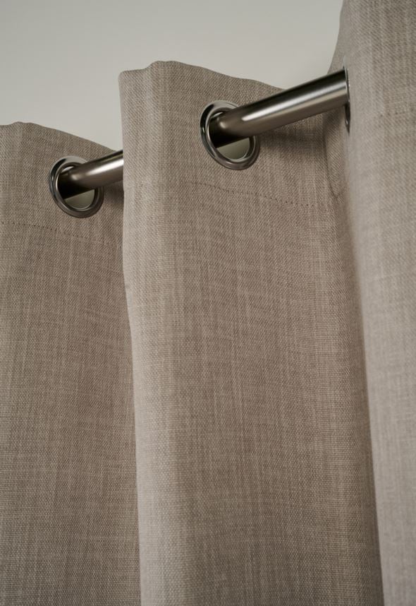 Blickdichter Vorhang (lichtfilternd) Beige - 4