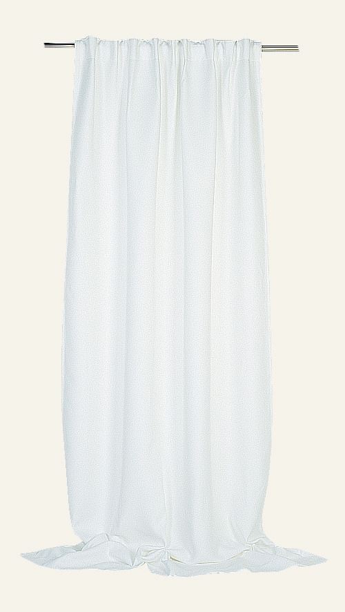 Blickdichter Vorhang (lichtfilternd) Offwhite - 2