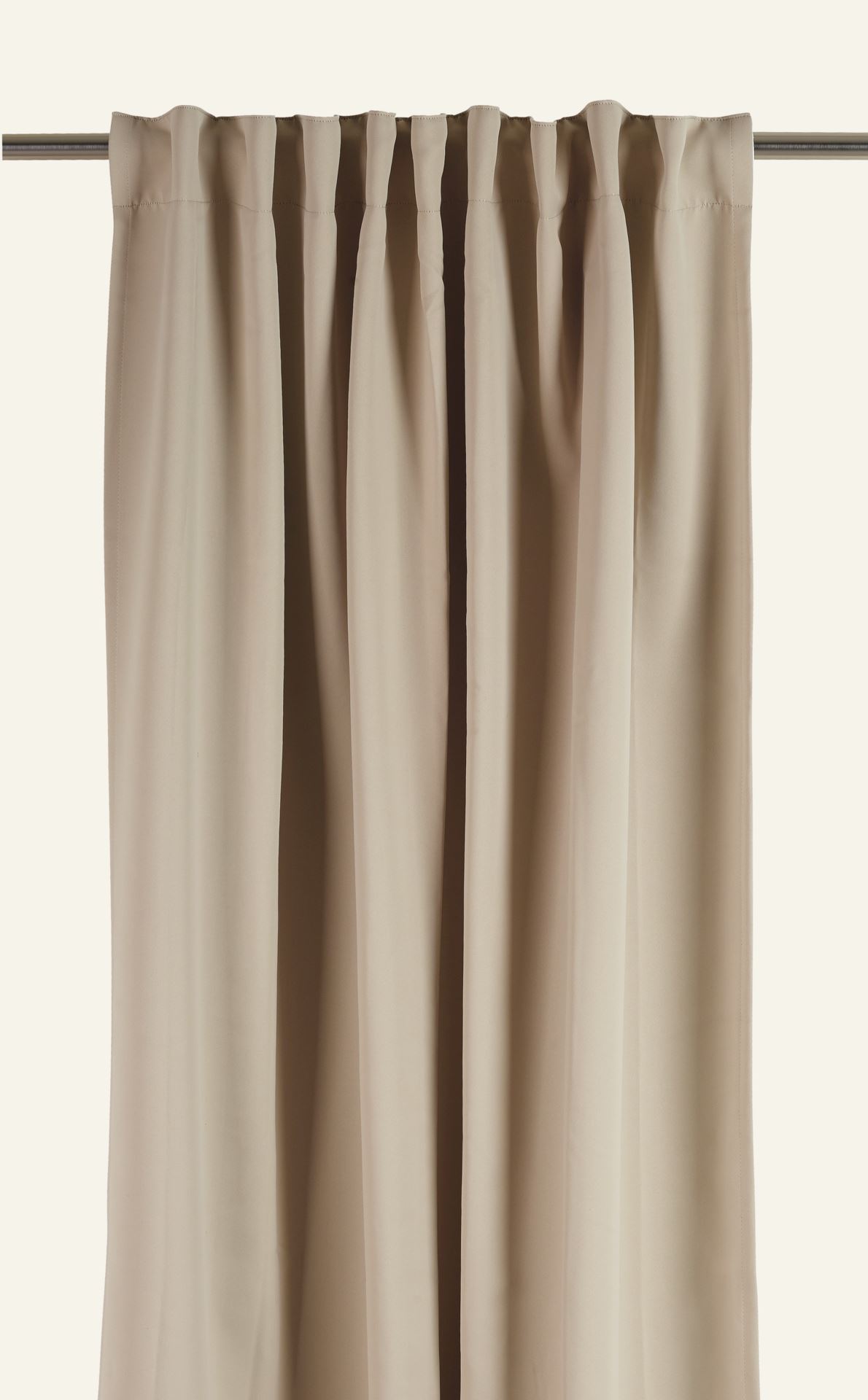 Blickdichter Vorhang (lichtfilternd) Beige - 3
