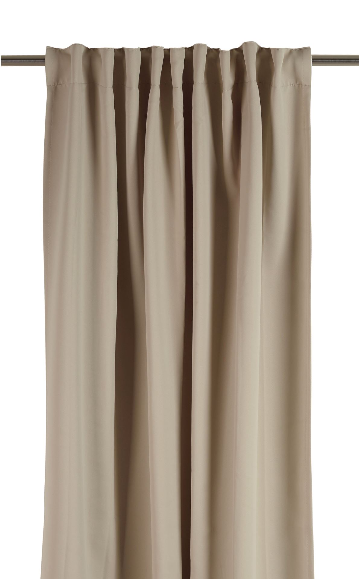 Blickdichter Vorhang (lichtfilternd) Beige - 4