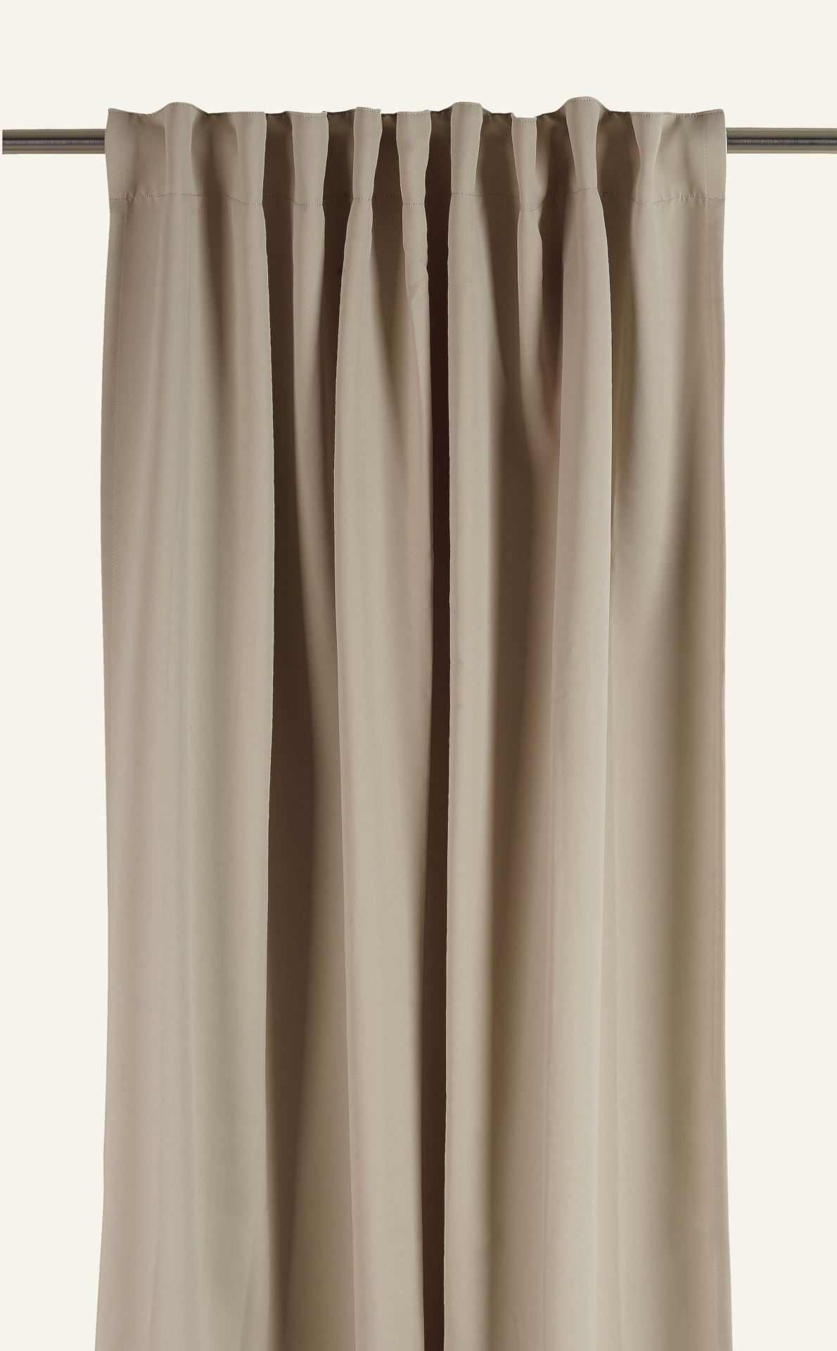 Blickdichter Vorhang (lichtfilternd) Beige - 2