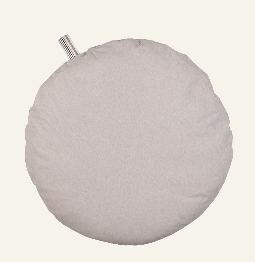 Meditationskissen Hellbeige - 86x8 cm Hellbeige - 1