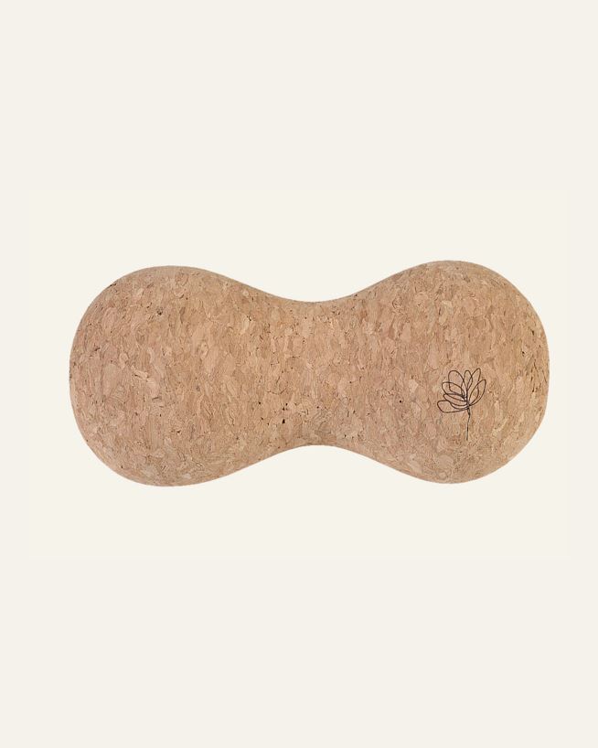 Doppelmassageball Natur - 7x15 cm Natur - 1