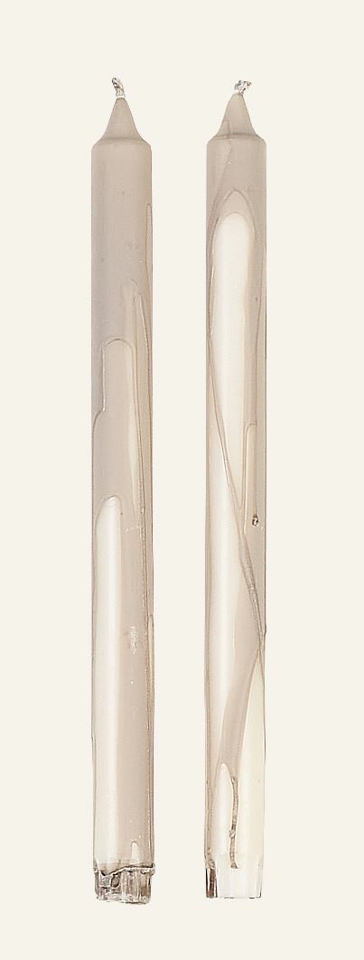 Stabkerzen Beige - 30 cm Beige - 1
