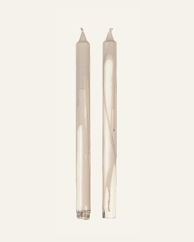 Stabkerzen Beige - 30 cm Beige - 1