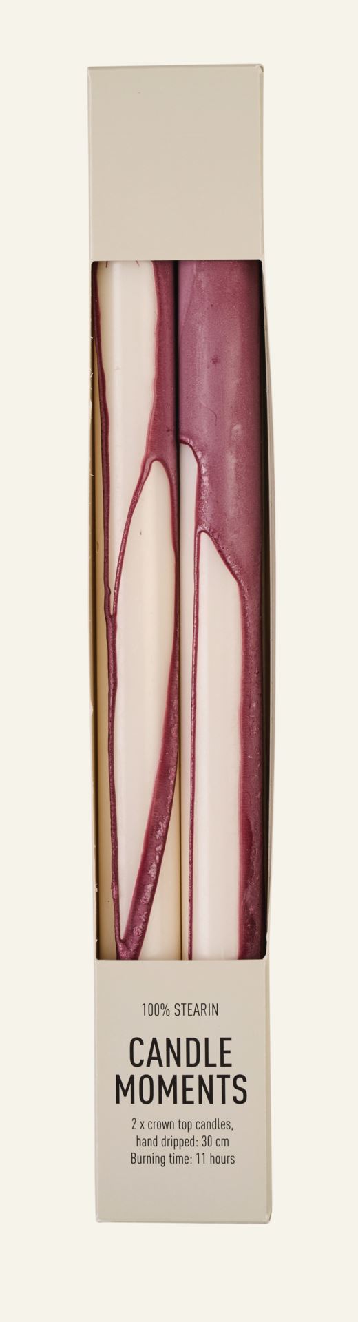 Stabkerzen Burgund - 2