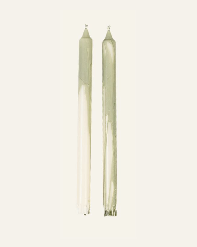 Stabkerzen Grün - 30 cm Grün - 1
