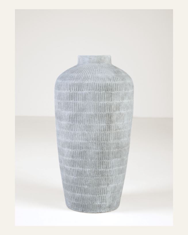 Blumentopf Offwhite - 31x31x60 cm Offwhite - 1