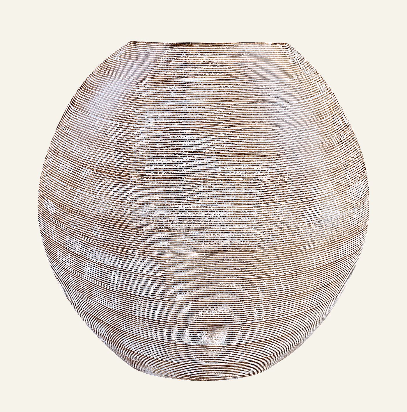 Vase Offwhite - 41,5x18x41 cm Offwhite - 1