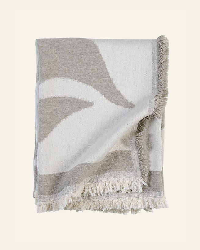 Decke Beige - 130x170 cm Beige - 1