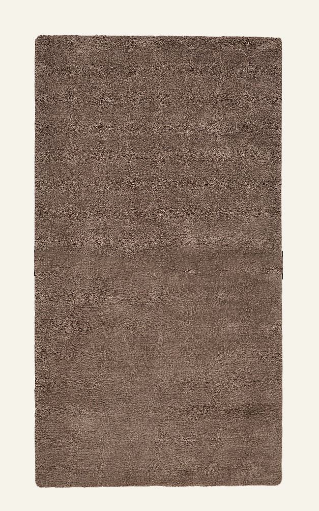 Teppich Braun - 80x150 cm Braun - 1