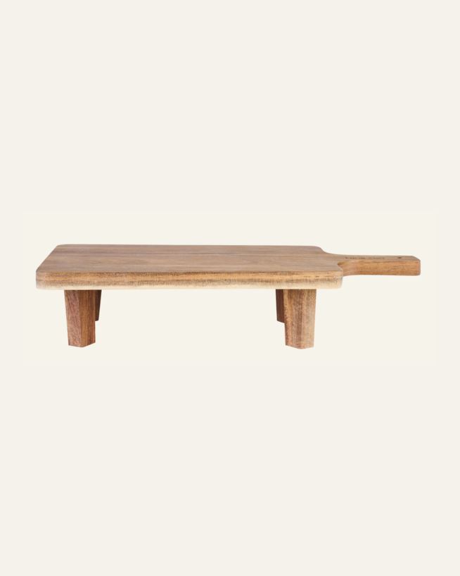 Servierbrett Natur - 17x34x7 cm Natur - 1