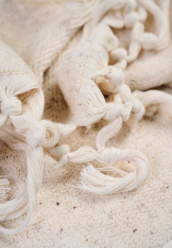 Strandtuch Beige - 3