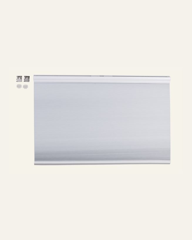 Plissee (oben & unten verstellbar) Weiß - 60x160 cm Weiß - 1