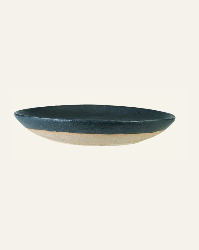 Servierteller Schwarz - 37,8x37,8x8 cm Schwarz - 1