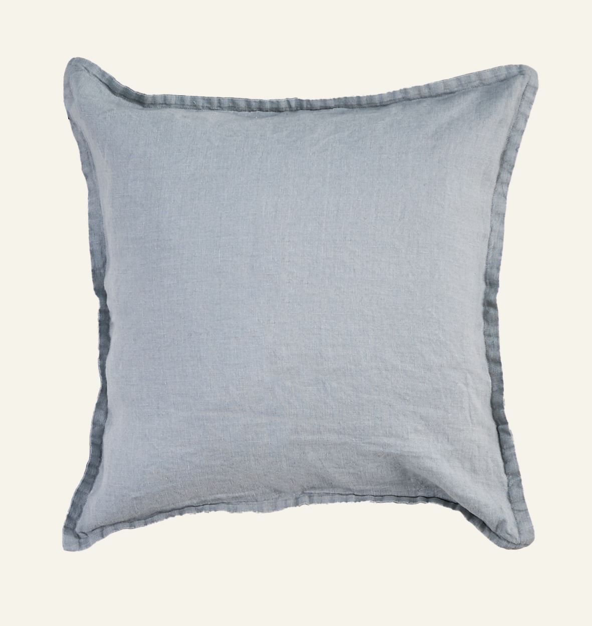 Kissenbezug Grau-blau - 50x50 cm Grau-blau - 1
