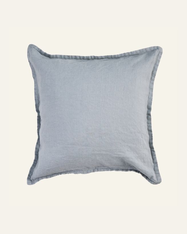 Kissenbezug Grau-blau - 50x50 cm Grau-blau - 1