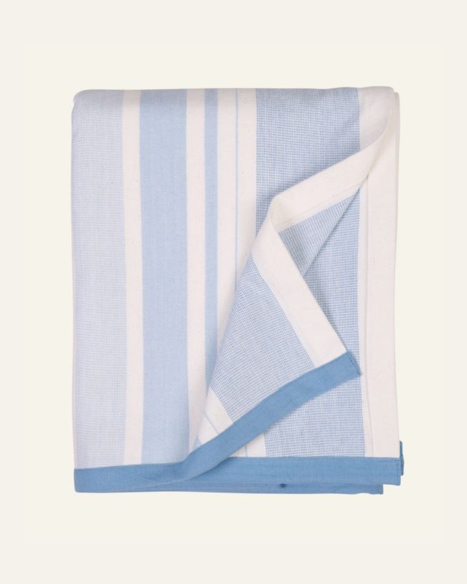 Picknickdecke Blau - 200x200 cm Blau - 1