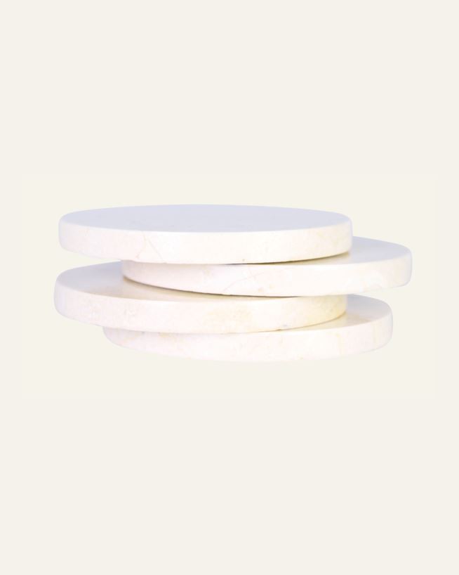 Untersetzer Beige - ø10 cm Beige - 1