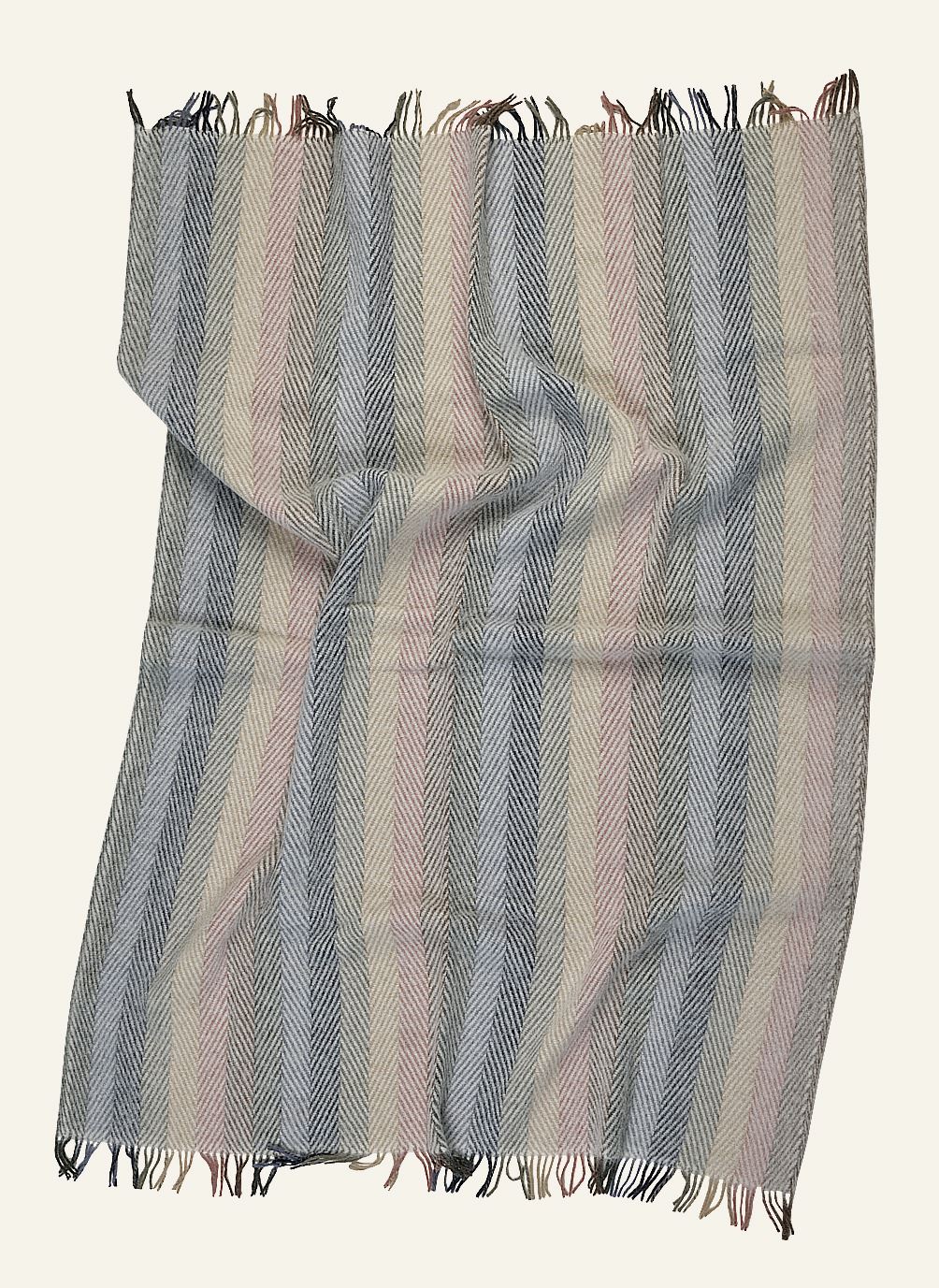 Wolldecke Multi/Blue - 2
