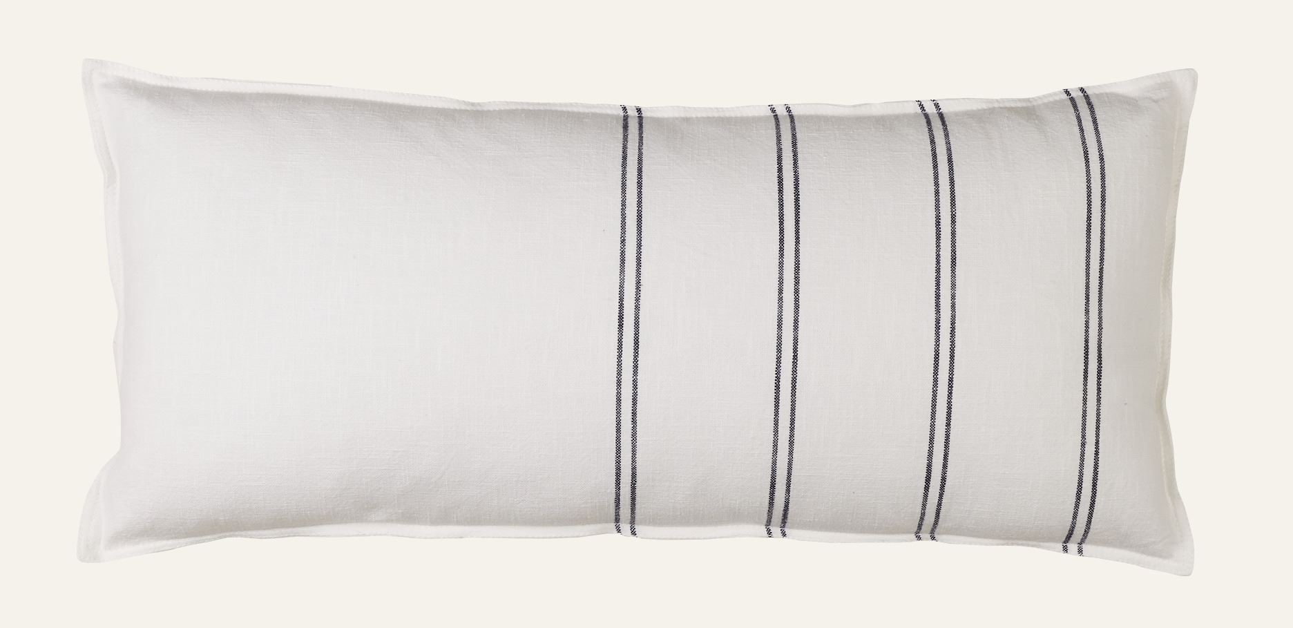 Kissen Dunkelblau - 35x80 cm Dunkelblau - 1