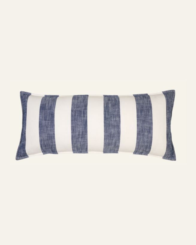 Kissen Marineblau - 35x80 cm Marineblau - 1