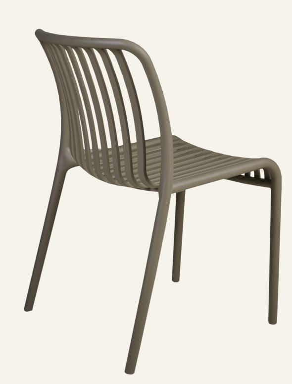 Gartenstuhl Taupe - 3