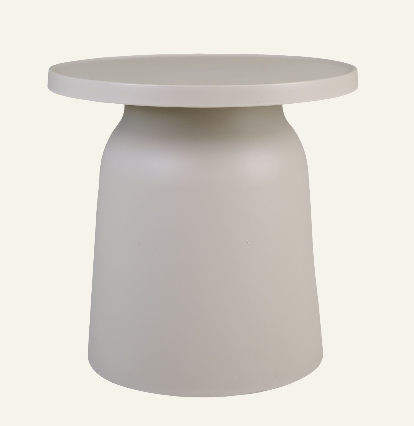 Gartentisch Sand - 47x47x47 cm ø47 Sand - 1