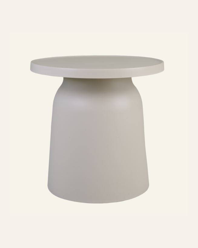 Gartentisch Sand - 47x47x47 cm ø47 Sand - 1