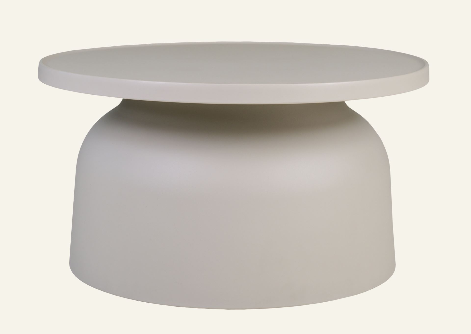 Gartentisch Sand - 67x67x36 cm ø67 Sand - 1