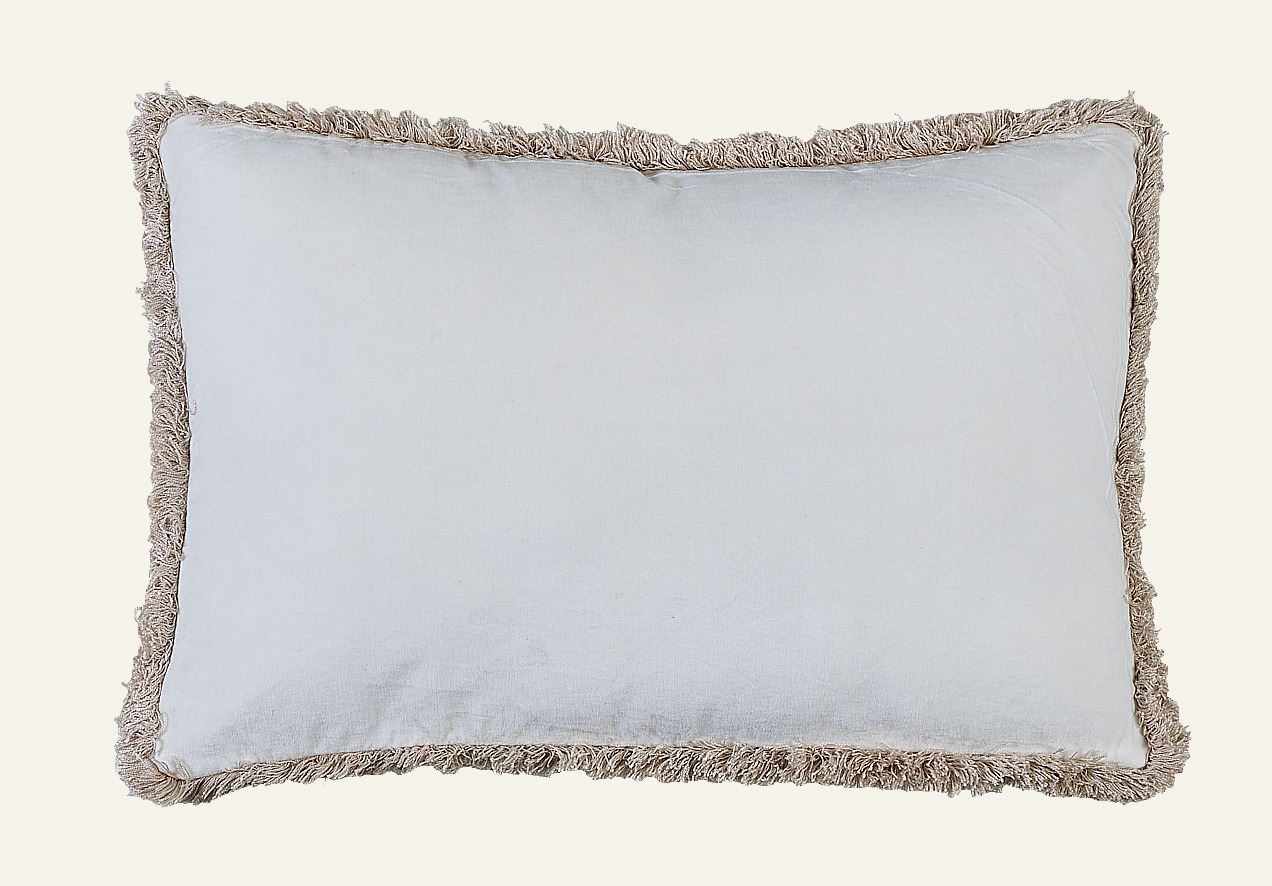 Kissenbezug Weiß - 40x60 cm Weiß - 1