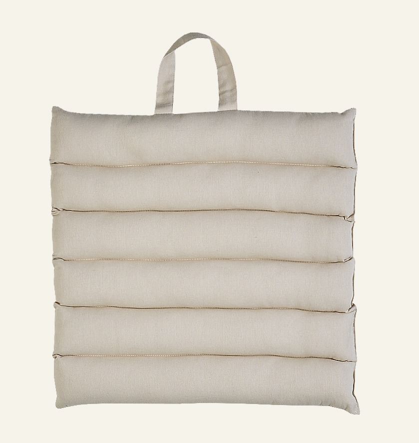 Sitzkissen Beige - 45x45 cm Beige - 1