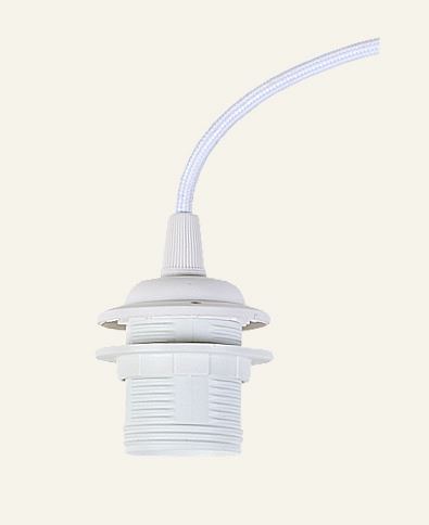 Pendelleuchte Weiß - 150 cm Weiß - 1