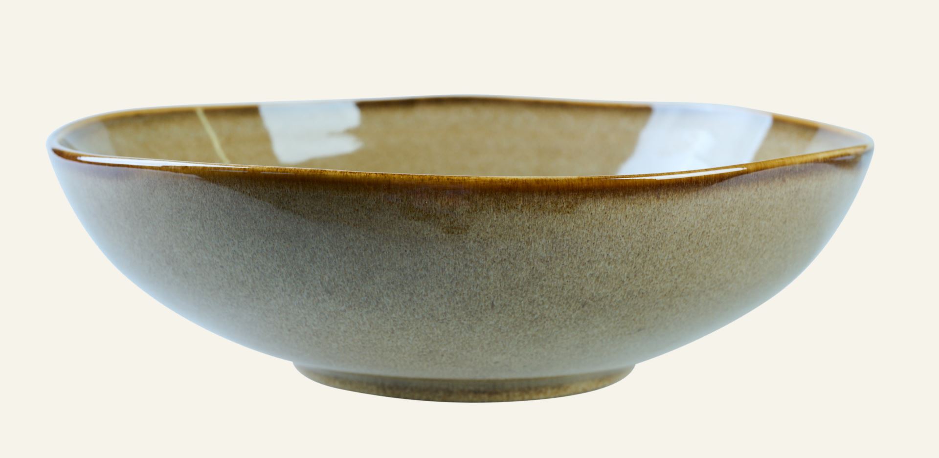 Schüssel Braun - ø24,5 cm Braun - 1