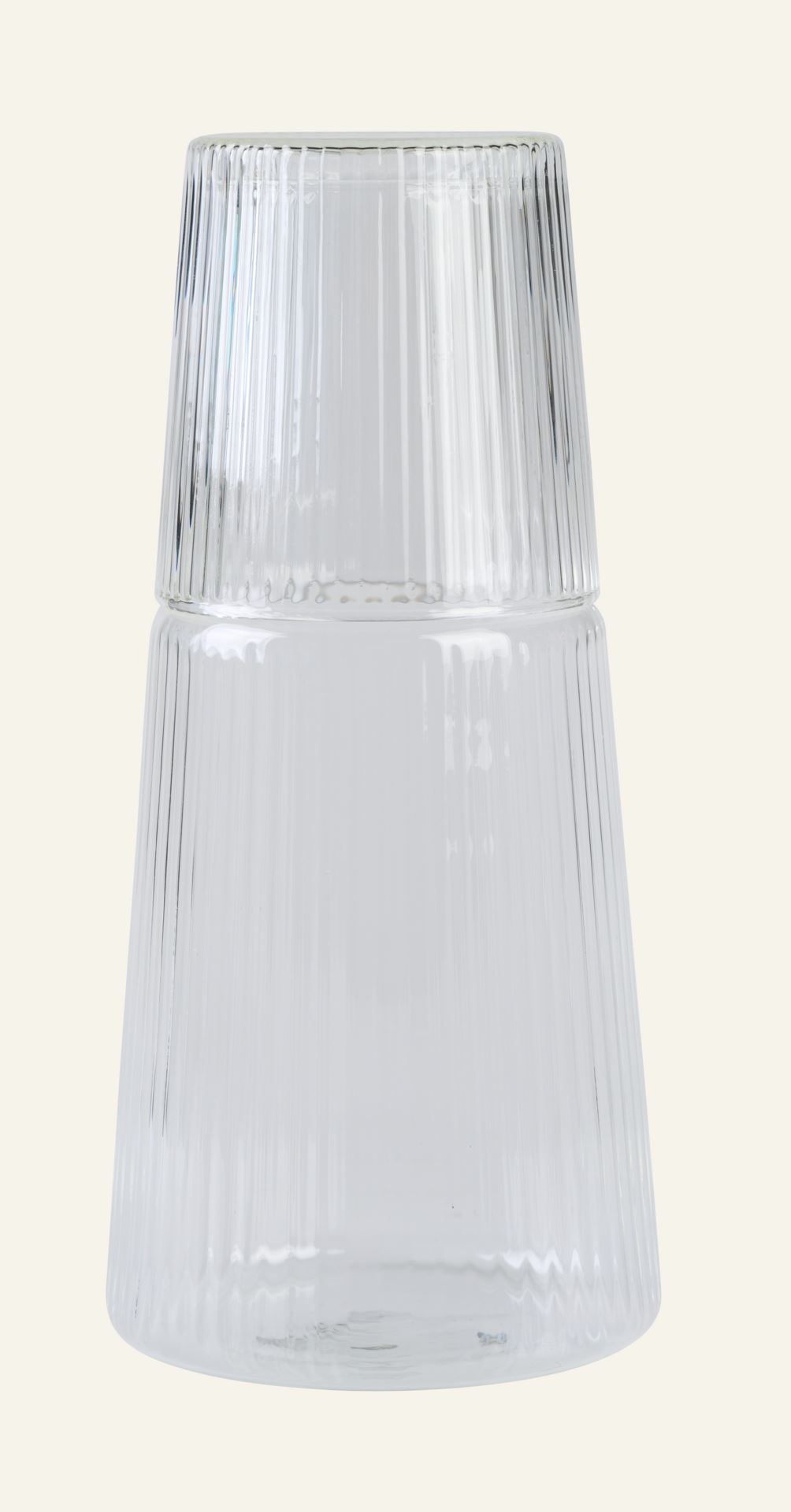 Wasserkaraffe Transparent - 850ml Transparent - 1