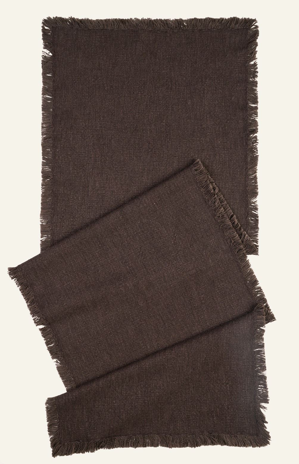 Tischläufer Braun - 40x140 cm Braun - 1